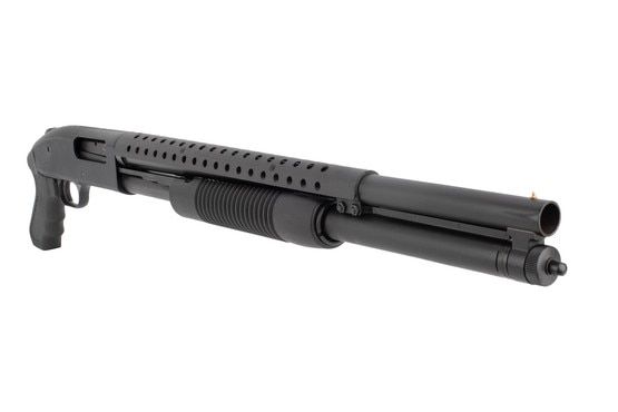 Mossberg 500 Pistol Grip shotgun 12 gauge features an 18.5 inch barrel